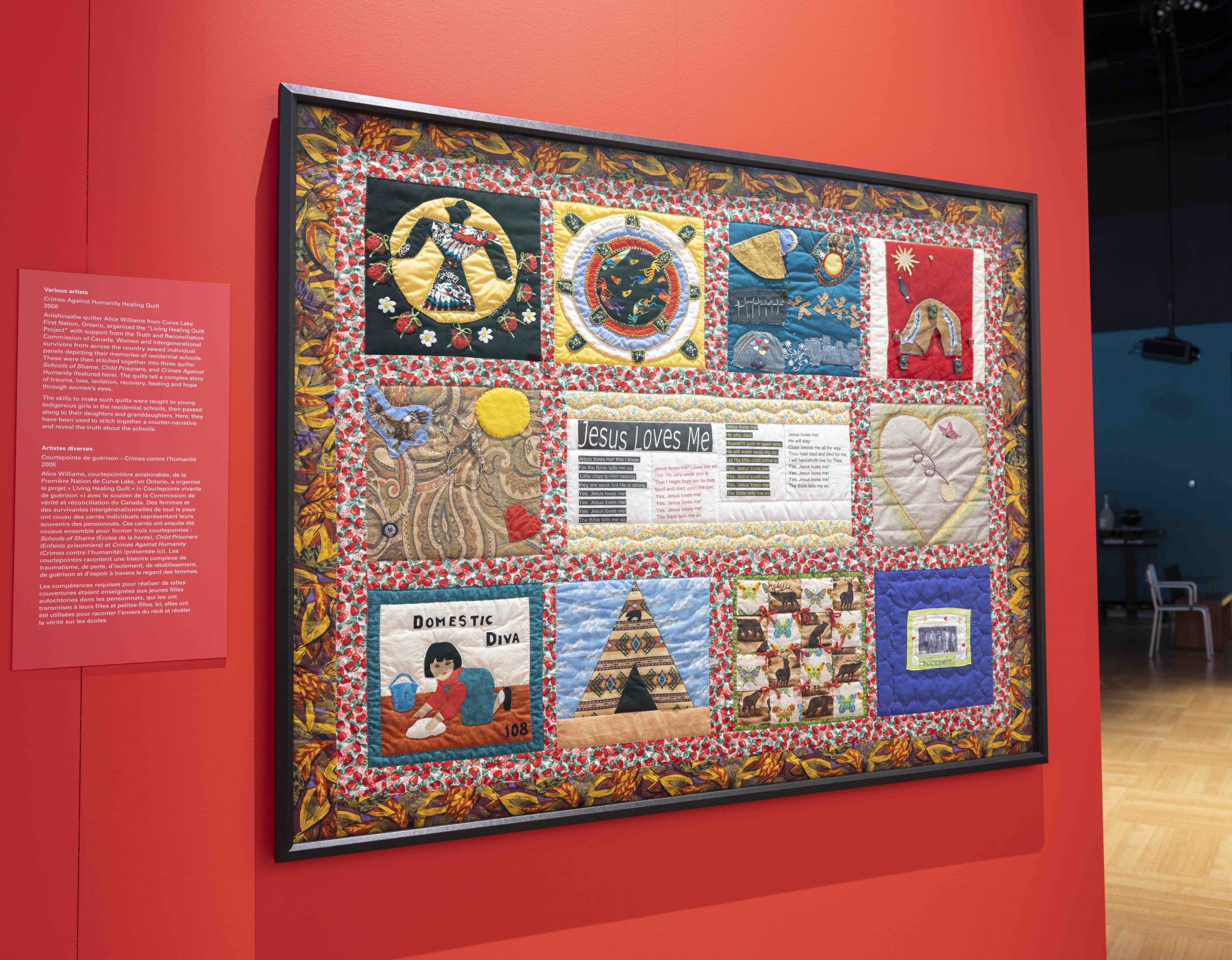 Crimes Against Humanity Healing Quilt