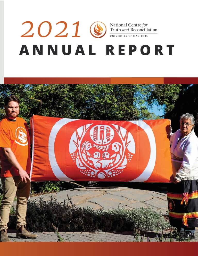 Cover for document "The 2021 NCTR Annual Report"