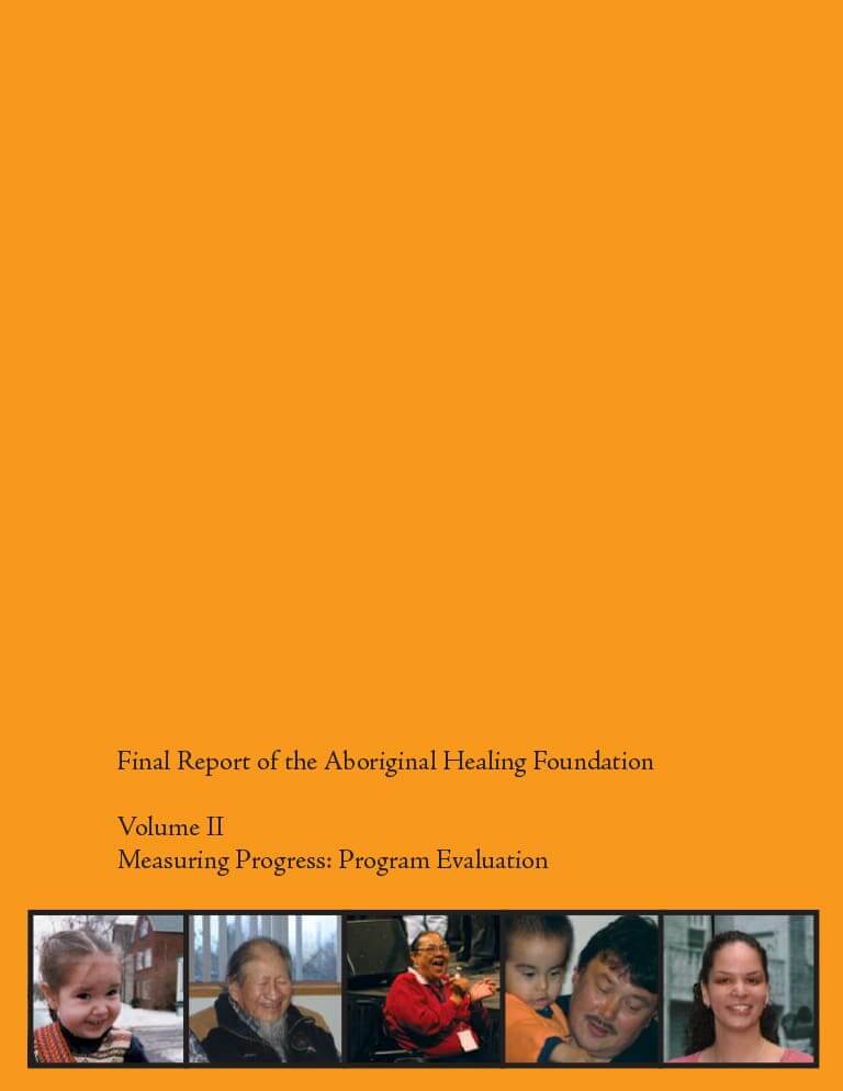 Cover for document "Volume 2 (Measuring Progress: Program Evaluation)"