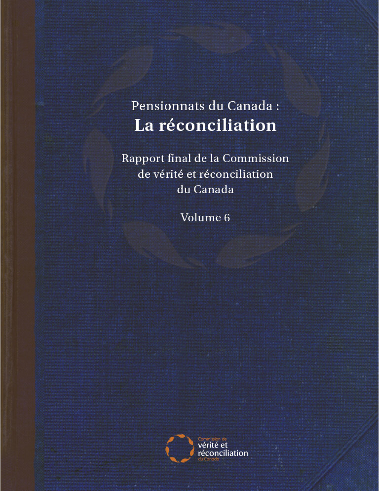 Couverture du document "Pensionnats du Canada : La réconciliation"