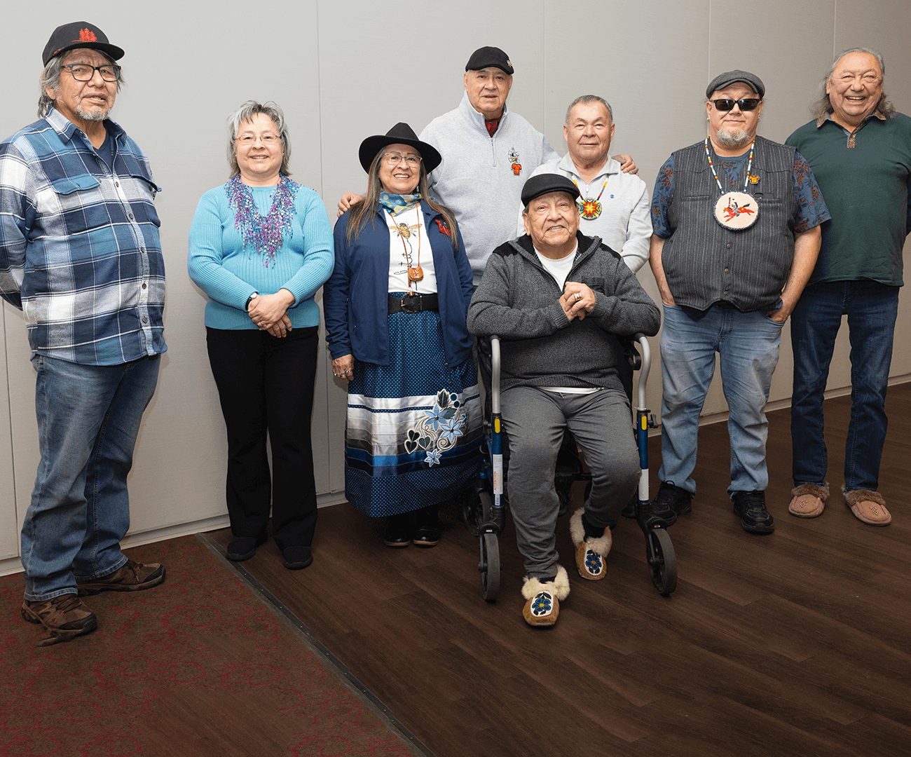 Members of NCTR’s Survivors Circle pose for a photo